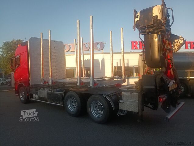 Holztransporter LKW VOLVO FH500 6x4R Globe RETARDER EPSILON M13Z FullOptio