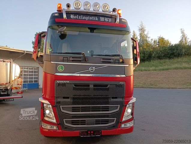 شاحنة نقل الأخشاب VOLVO FH500 6x4R Globe RETARDER EPSILON M13Z FullOptio