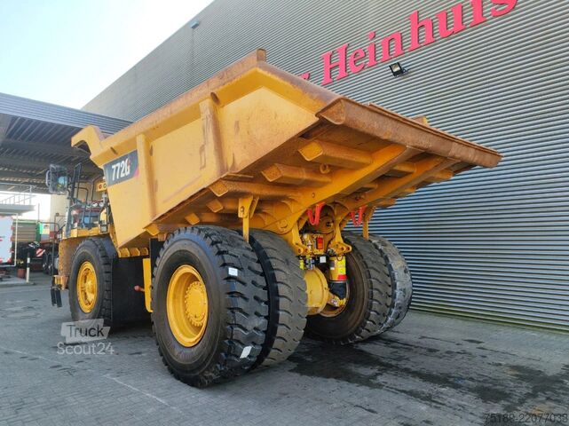 Muldenfahrzeug Caterpillar 772G