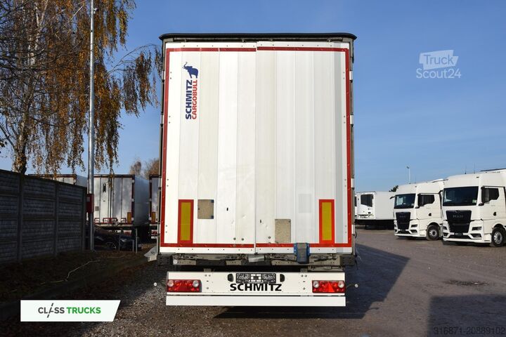 Semirimorchio con telone SCHMITZ CARGOBULL SCS24/L Varios