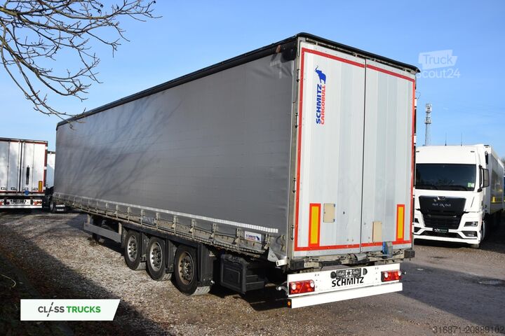 Semirimorchio con telone SCHMITZ CARGOBULL SCS24/L Varios