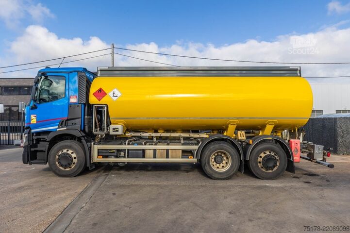 Camião cisterna RENAULT T 380 +MAGYAR 19.000L/6COMP+INTARDER
