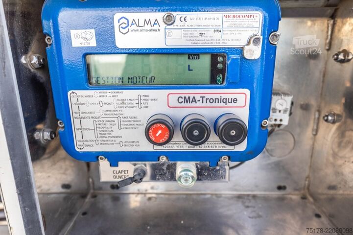 Camião cisterna RENAULT T 380 +MAGYAR 19.000L/6COMP+INTARDER