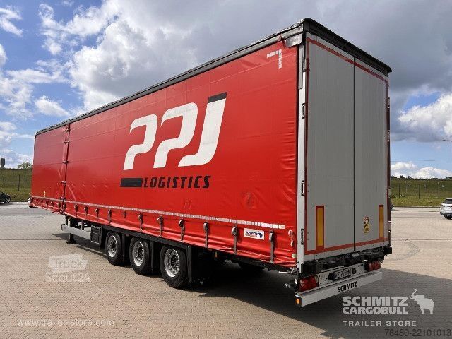 Naczepa otwarta z plandeką Schmitz Cargobull Schiebeplane Mega