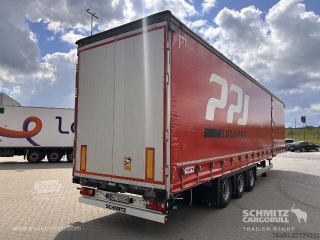 Naczepa otwarta z plandeką Schmitz Cargobull Schiebeplane Mega