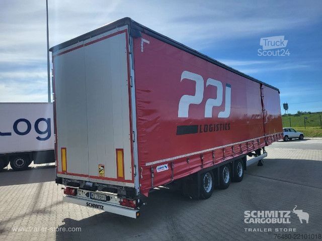 Naczepa otwarta z plandeką Schmitz Cargobull Schiebeplane Mega
