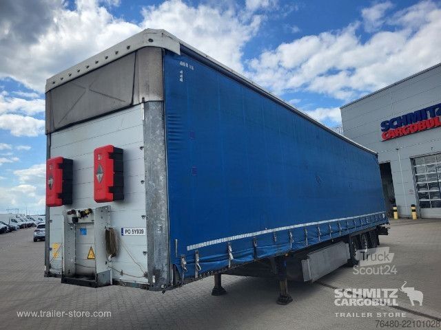 Naczepa otwarta z plandeką Schmitz Cargobull Schiebeplane Mega