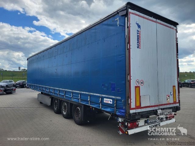Naczepa otwarta z plandeką Schmitz Cargobull Schiebeplane Mega