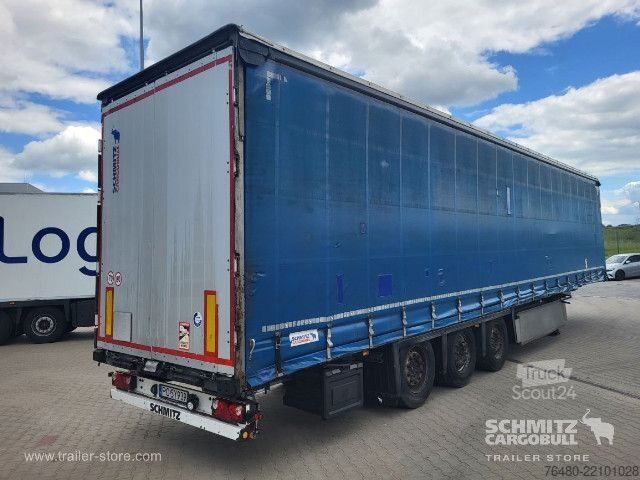 Naczepa otwarta z plandeką Schmitz Cargobull Schiebeplane Mega