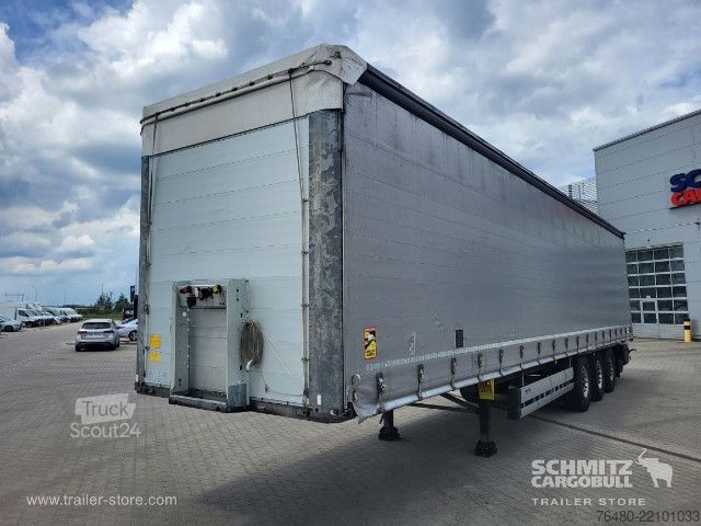 Naczepa otwarta z plandeką Schmitz Cargobull Schiebeplane Standard