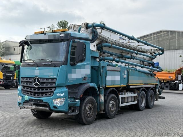 Autočerpadlo na beton MERCEDES-BENZ AROCS 3742 8x4 Euro 6 Sermac 5Z42