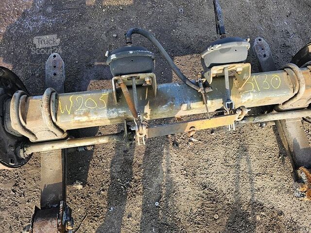 Achse BPW HSF 9210 | TRAILER AXLE | SINGLE TIRE.