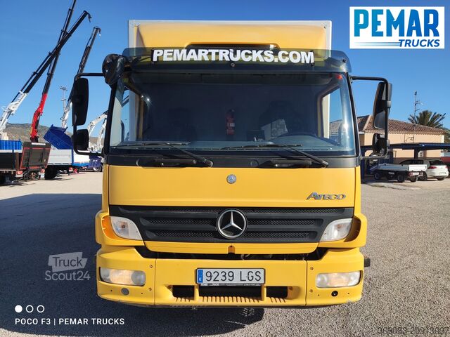 Cattle truck MERCEDES BENZ ATEGO 1224 CAJA CERRADA GANADERO 12T