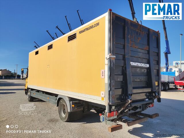 Cattle truck MERCEDES BENZ ATEGO 1224 CAJA CERRADA GANADERO 12T