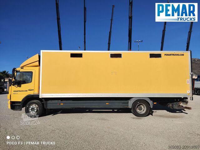 Cattle truck MERCEDES BENZ ATEGO 1224 CAJA CERRADA GANADERO 12T