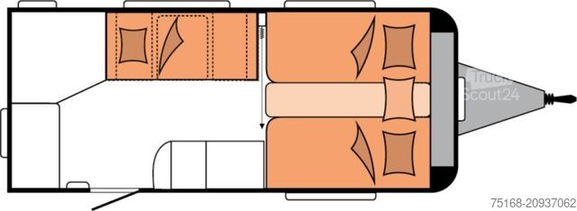 Husvagn HOBBY Excellent 460 SL Modell 2026