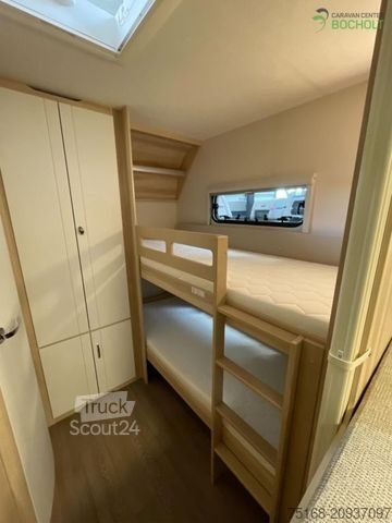 Wohnwagen HOBBY De Luxe 545 KMF Modell 2025 / 2000 kg Achse