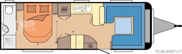 Husvagn HOBBY Prestige 720 WQC Modell 2026