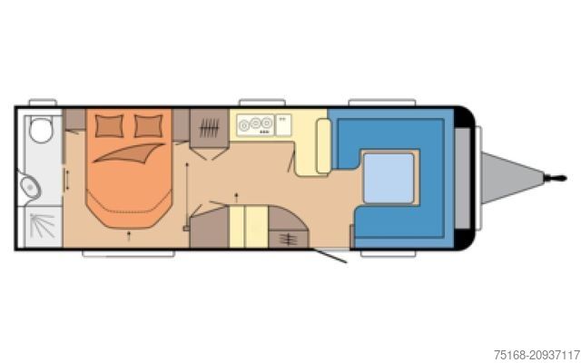 Husvagn HOBBY Prestige 720 WQC Modell 2026