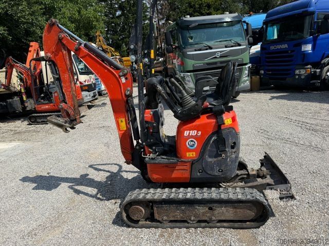 Mini excavator KUBOTA U10-3