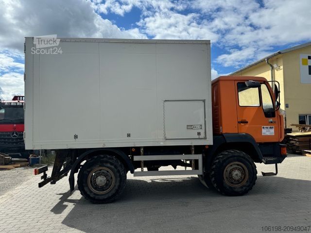 Dėžinis sunkvežimis MAN 8 163