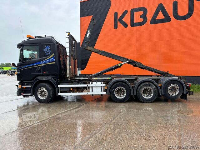 Kampókaros rendszer Scania R 500 8x4*4 JOAB L 24 ton / L=5750 mm