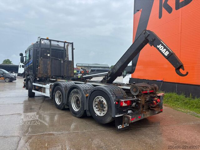 Kampókaros rendszer Scania R 500 8x4*4 JOAB L 24 ton / L=5750 mm