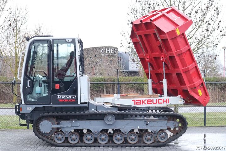 Sklápacie vozidlo Takeuchi TCR50-2 | ROTATING DUMPER | LOW HOURS | AIRCO