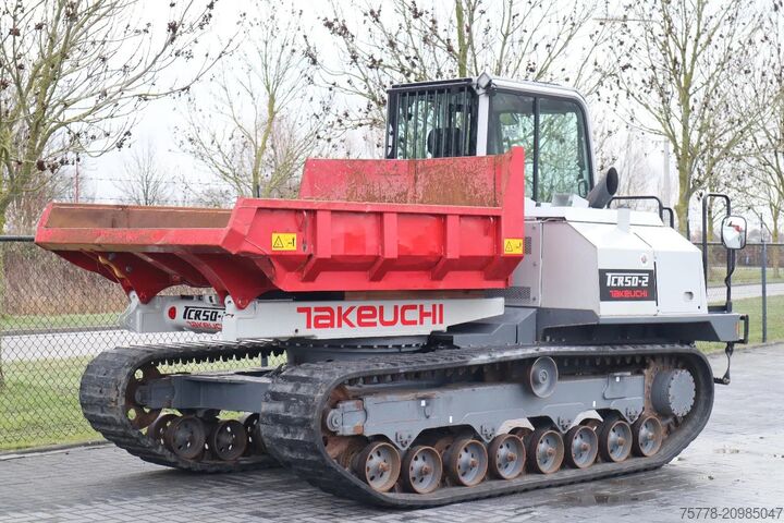 Sklápacie vozidlo Takeuchi TCR50-2 | ROTATING DUMPER | LOW HOURS | AIRCO