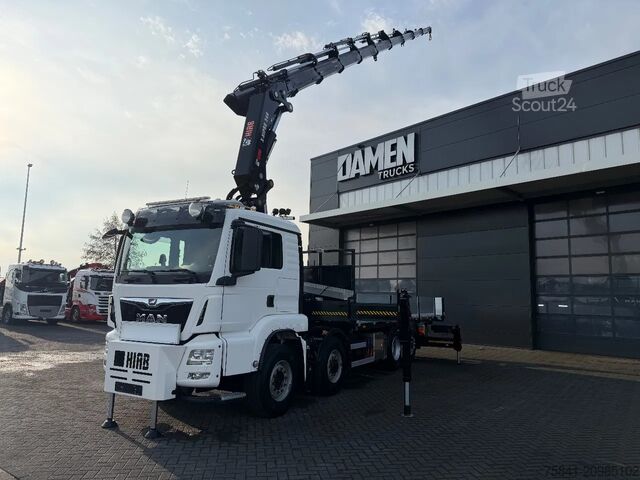 Camion-grue MAN TGS 35.500 8x4H-6 BL HIAB X-HIPRO 548 E-9
