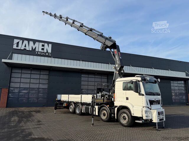 Camion-grue MAN TGS 35.500 8x4H-6 BL HIAB X-HIPRO 548 E-9