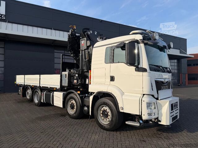 Camion-grue MAN TGS 35.500 8x4H-6 BL HIAB X-HIPRO 548 E-9