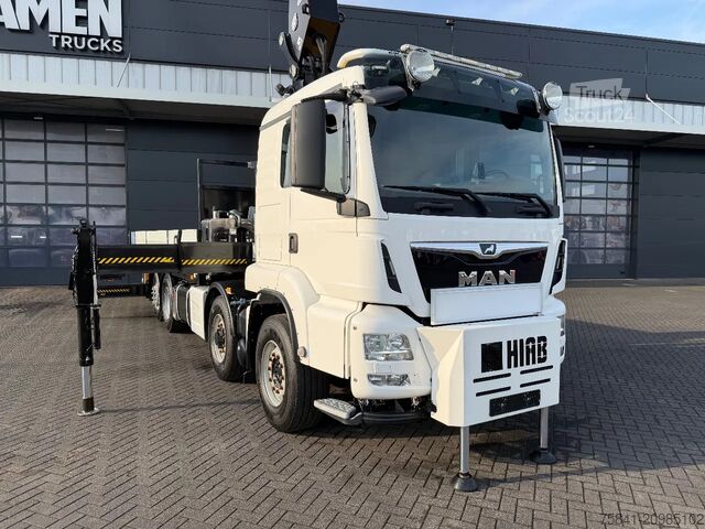 Camion-grue MAN TGS 35.500 8x4H-6 BL HIAB X-HIPRO 548 E-9