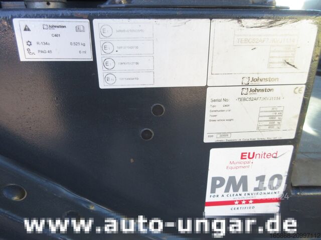 Balayeuse de voirie Johnston CN401 Bucher 5006 Kehrmaschine Euro 6