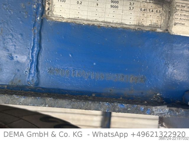 Рефрижераторный прицеп  WUELLHORST TFA 18*LBW*Frigoblock*BPW*Drehschemel