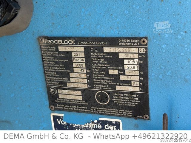 Kühlanhänger  WÜLLHORST ZA 18*Tandem*Frigoblock*LBW*SAF*TÜV*