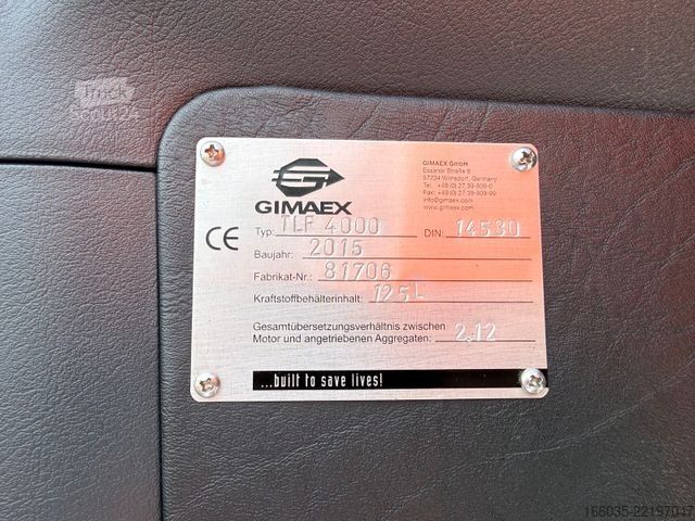 شاحنة للأغراض الخاصة MAN TGM 18.340 4x4 BB GIMAEX TLF4000 Klima/3xSperre