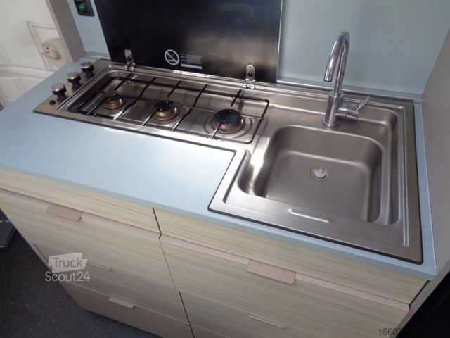 Avtagbar hytt ADRIA Altea 552 PK *3-fach Etagenbett*14l E-Boiler*