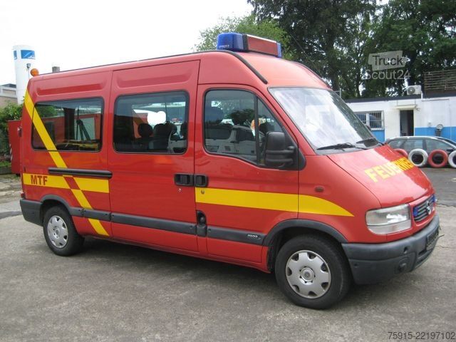 Altul OPEL Movano 2,8 DTI Feuerwehr MTW MTF 9-Sitzer *AHK*