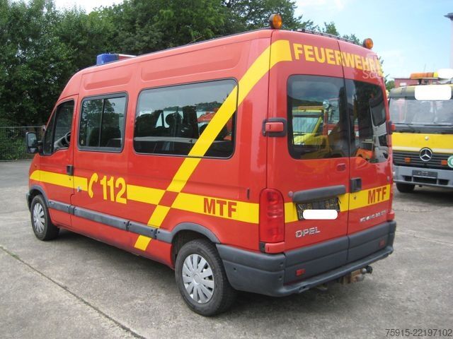 Altul OPEL Movano 2,8 DTI Feuerwehr MTW MTF 9-Sitzer *AHK*