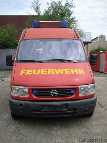 Altul OPEL Movano 2,8 DTI Feuerwehr MTW MTF 9-Sitzer *AHK*