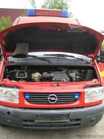 Altul OPEL Movano 2,8 DTI Feuerwehr MTW MTF 9-Sitzer *AHK*