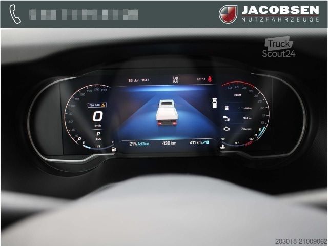 Pick-up bestelwagen IVECO Daily 35S14A8 Maxi / Klima / RFK