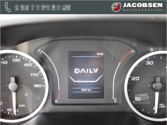 Kiepwagen bestelauto IVECO Daily 72C18 EK Kipper / Klima / 2x AHK / RFK