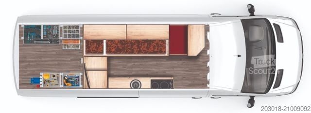 Campervan MERCEDES-BENZ Sprinter 317 CDI Work / Traveller