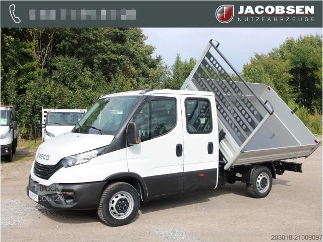 Kiepwagen bestelauto IVECO Daily 35S16A8 DoKa / Klima / RFK / AHK