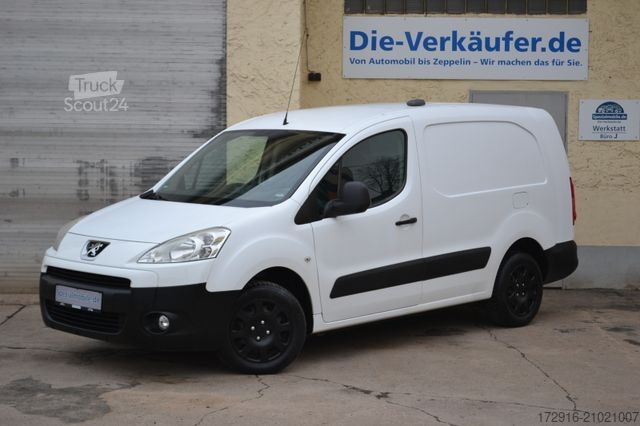 Fourgon tôlé PEUGEOT Partner L2 Lang Klima 1.Hand AHK Diesel LKW 90PS