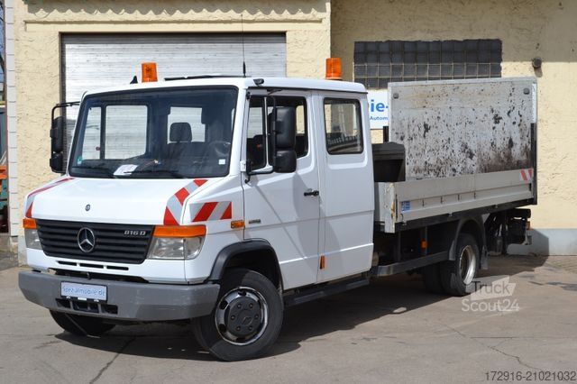 Pick-up furgon MERCEDES-BENZ 816 Vario Doka LBW Pritsche 1.Hand EURO5 AHK LBW