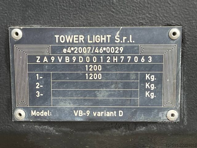 Valotorni Tower Light VB 9 LED