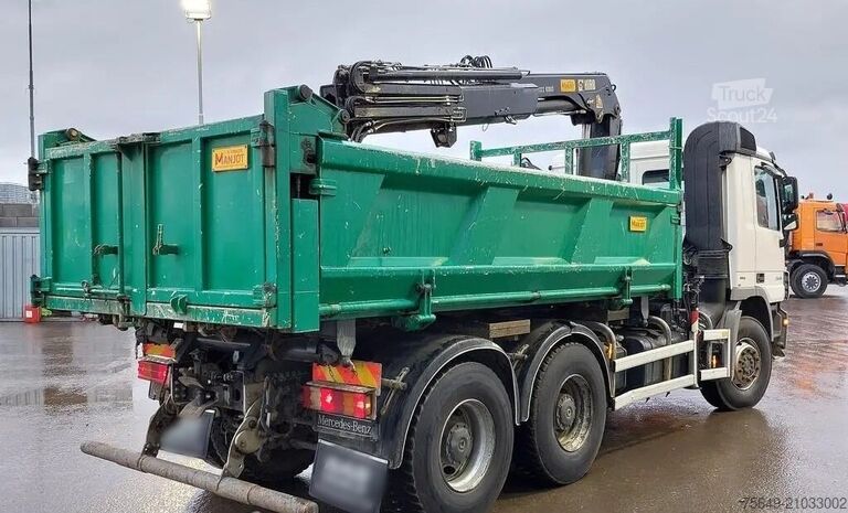 Tornkran Mercedes-Benz Actros 2646 K 6x4 Actros 2646 K 6x4, Kran, Retarder, beidseitig Bordmatik, Hiab 122BS-2 HiDuo, Funk